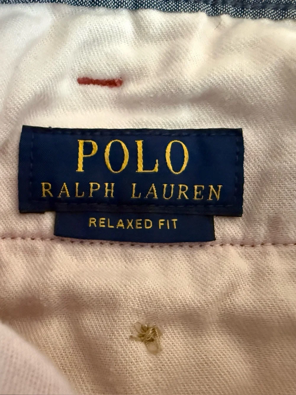 Polo Ralph Lauren Men’s Relaxed Fit Salmon Pink Chino Shorts Sz 32 Preppy Summer